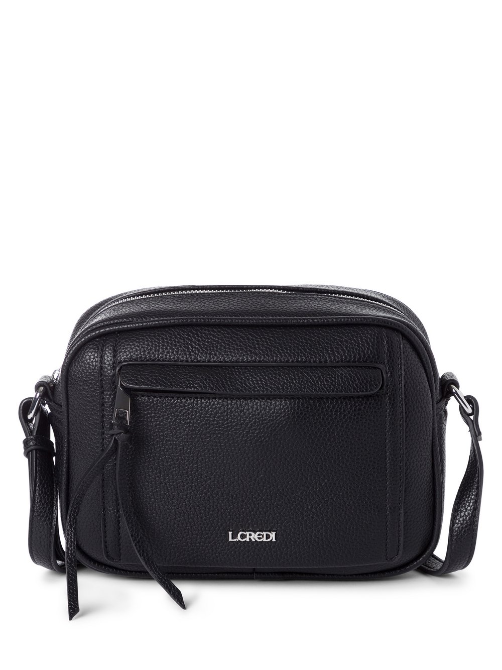 L.Credi Handtasche Damen Kunstleder schwarz, ONE SIZE