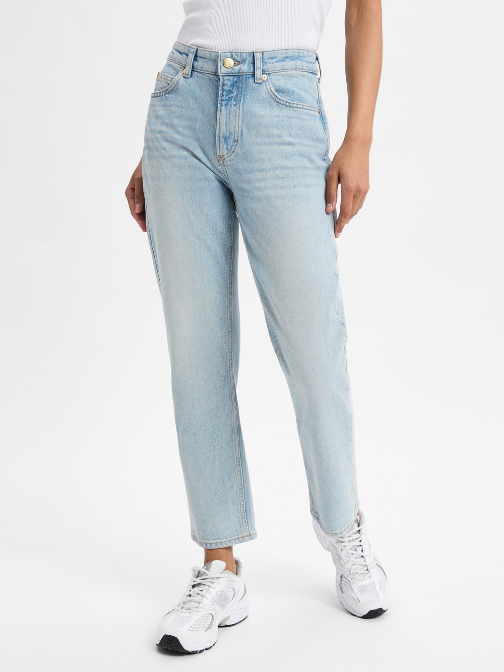 Thumbnail - Marc O'Polo Jeans Damen Baumwolle blau, 28-32