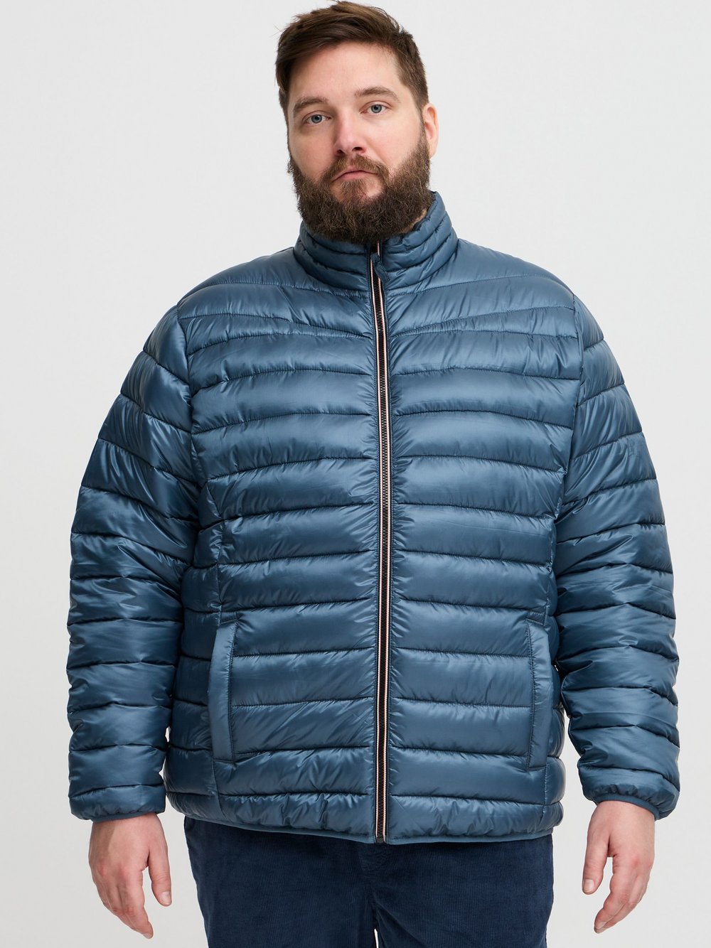 BLEND Steppjacke Herren blau, 6XL