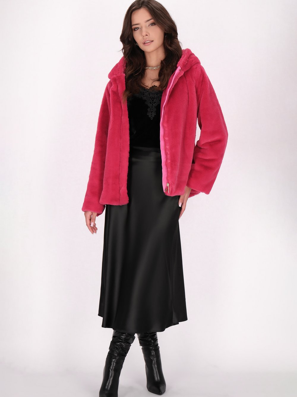 Faina Jacke Damen rosa, XS