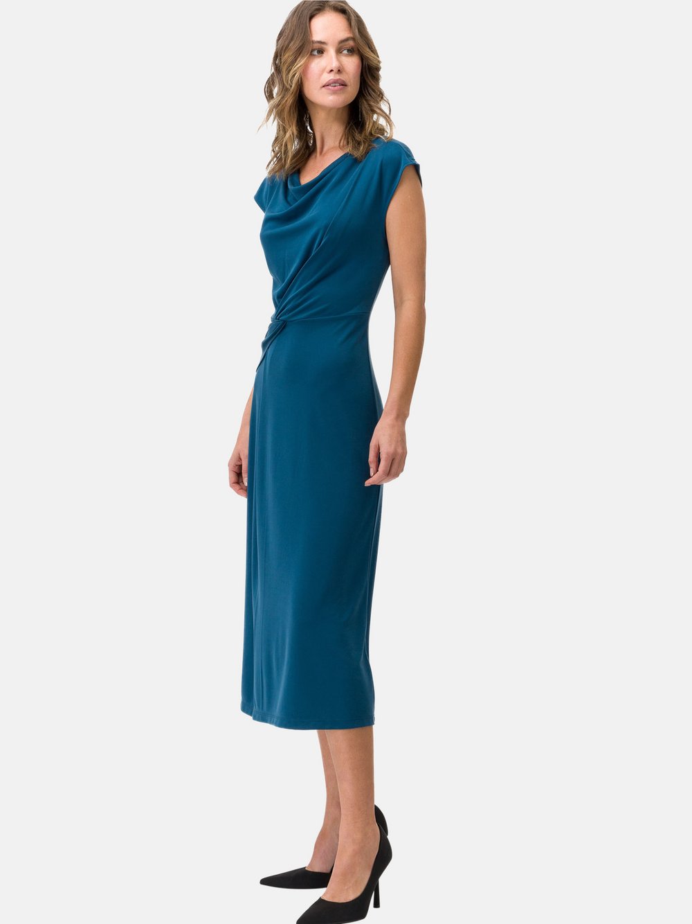 zero Midikleid Damen blau, 34