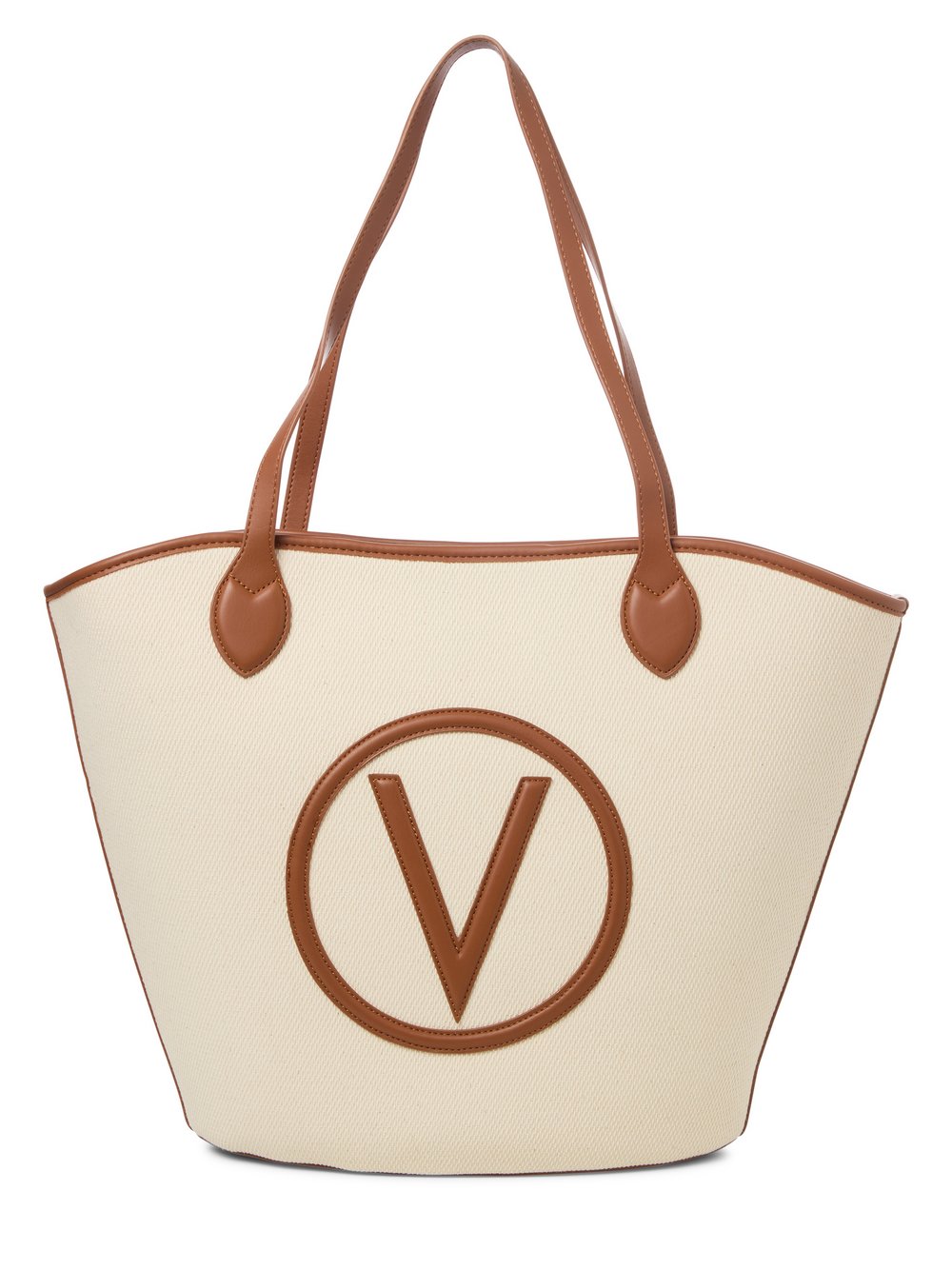 Valentino by Mario Valentino Shopper Damen Textil weiß meliert, ONE SIZE