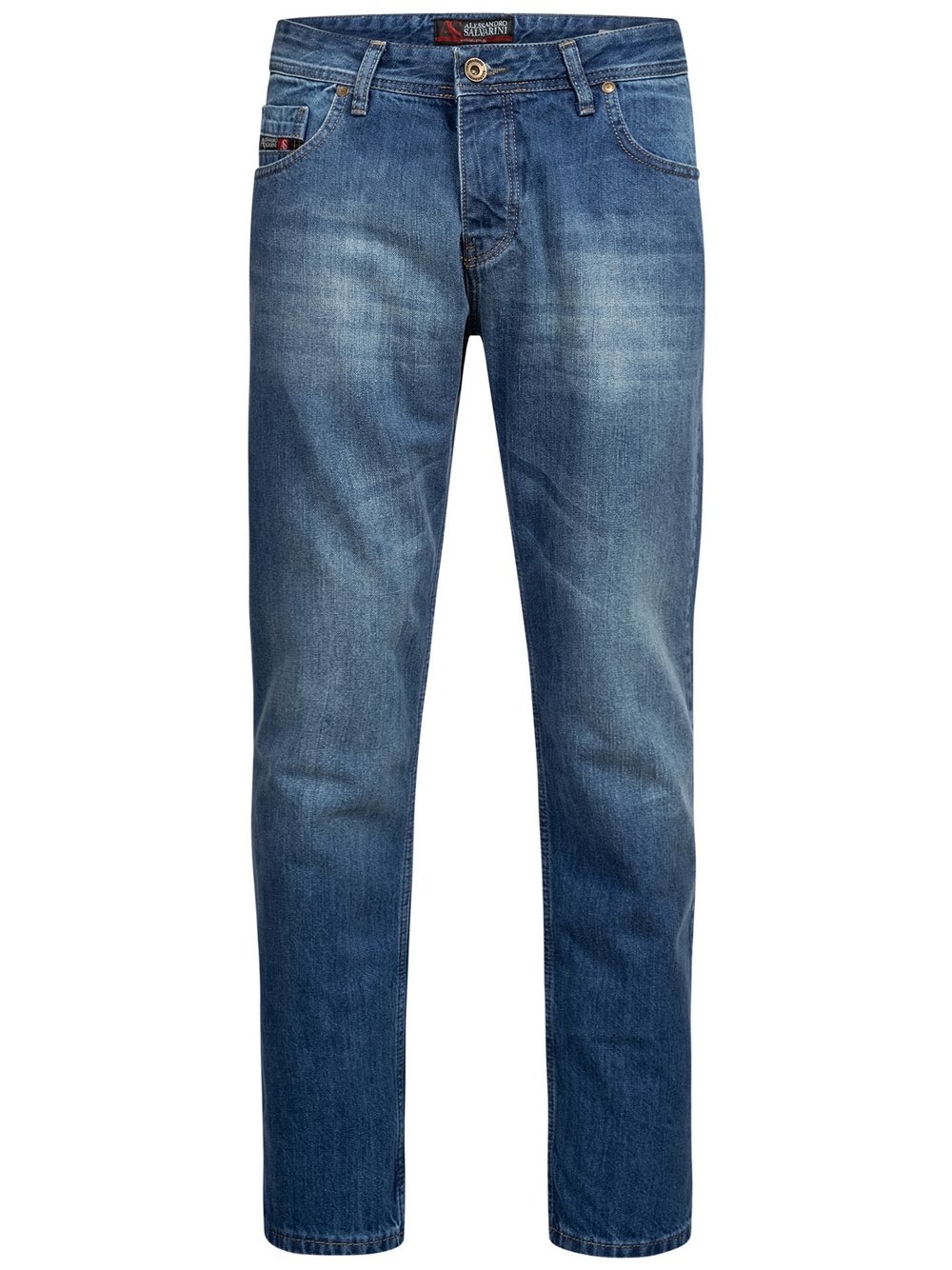 Alessandro Salvarini Jeans  Herren Baumwolle blau, 40-34