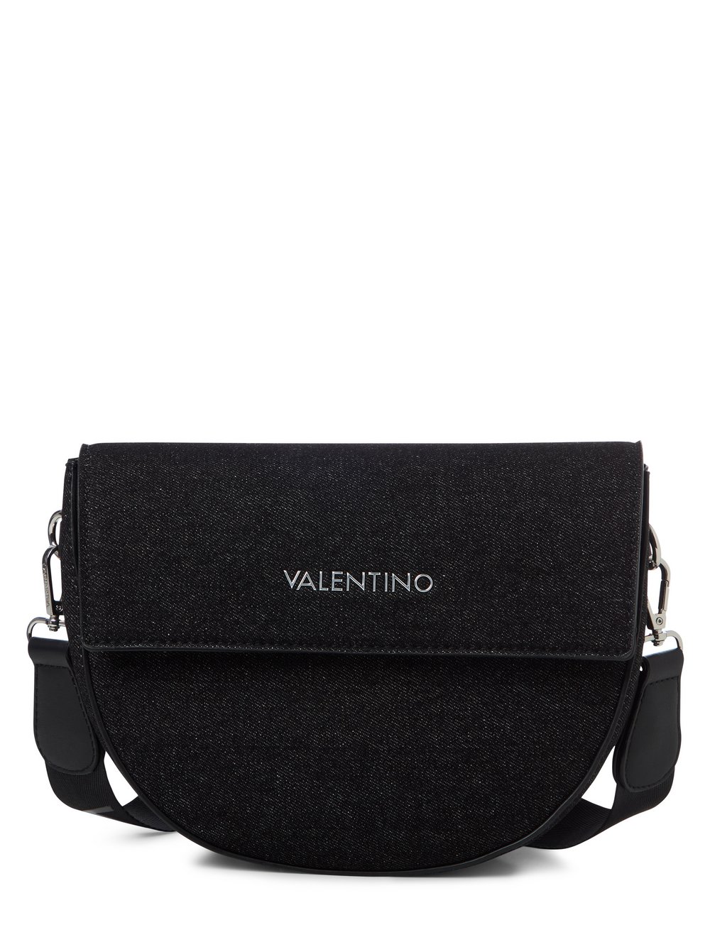 Valentino by Mario Valentino Schultertasche Damen Textil schwarz meliert, ONE SIZE