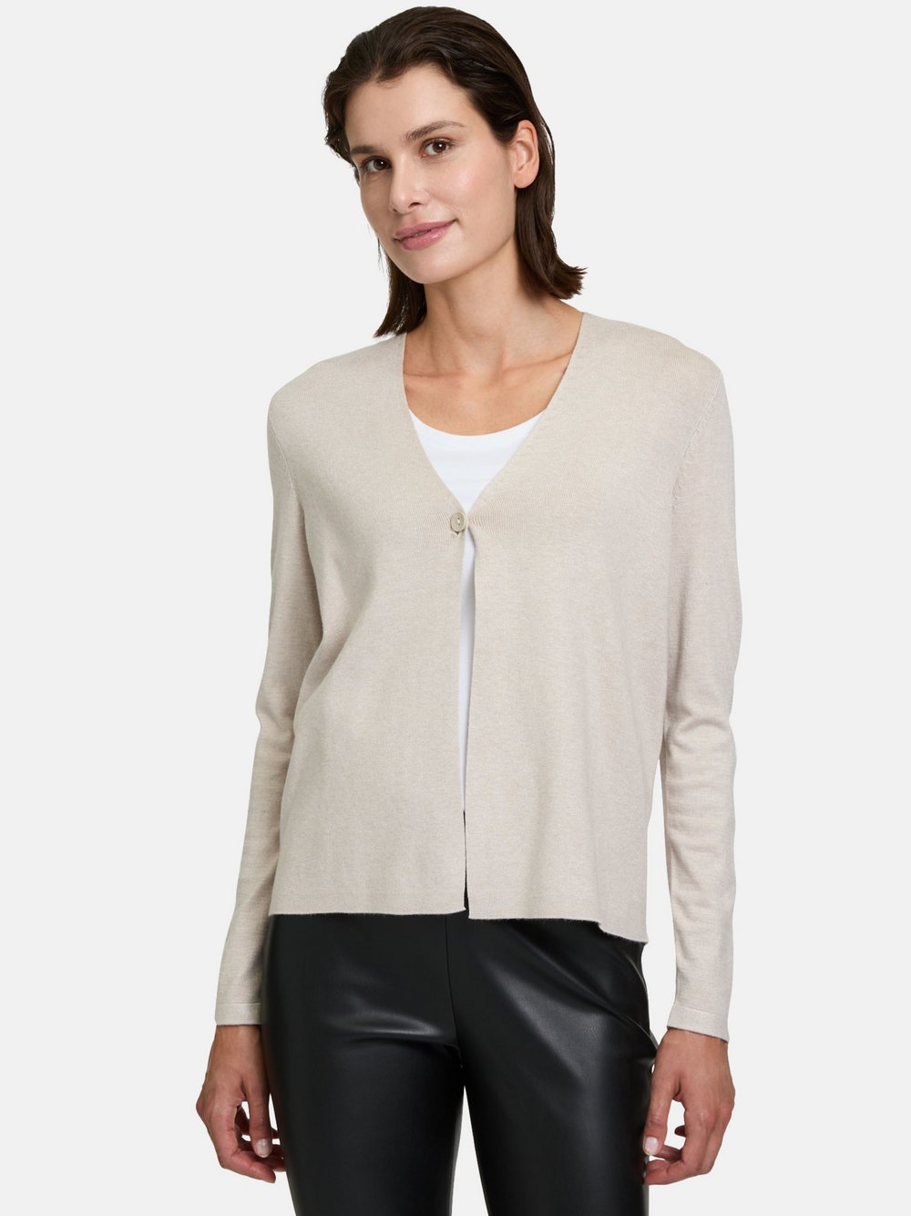 Betty Barclay Feinstrickjacke Damen Viskose beige, 46