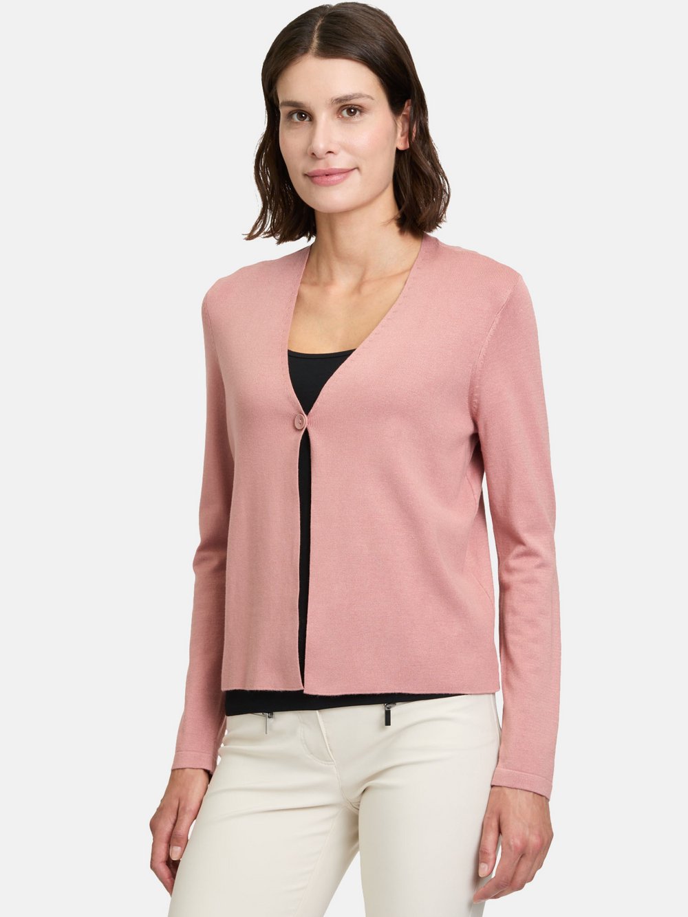 Betty Barclay Feinstrickjacke Damen Viskose rosa, 36