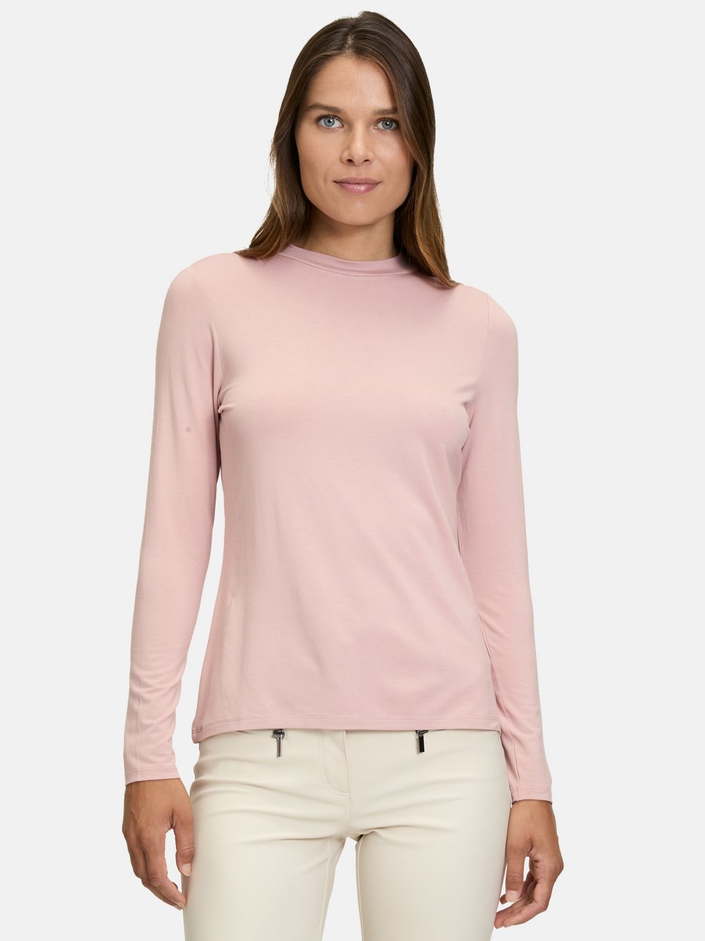 Betty Barclay Rollkragenshirt Damen Viskose rosa, 44