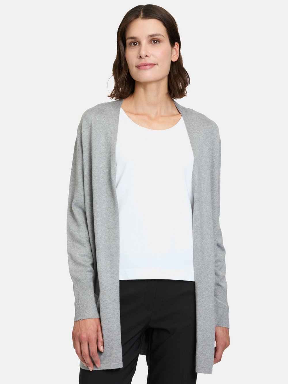 Betty Barclay Feinstrickjacke Damen Viskose grau, 38