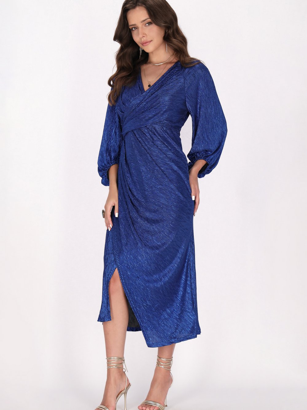 Faina Kleid Damen blau, XS