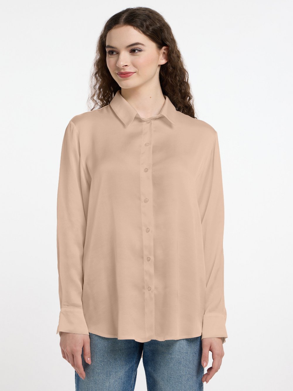 Frieda & Freddies Bluse Damen Viskose beige gemustert, 42