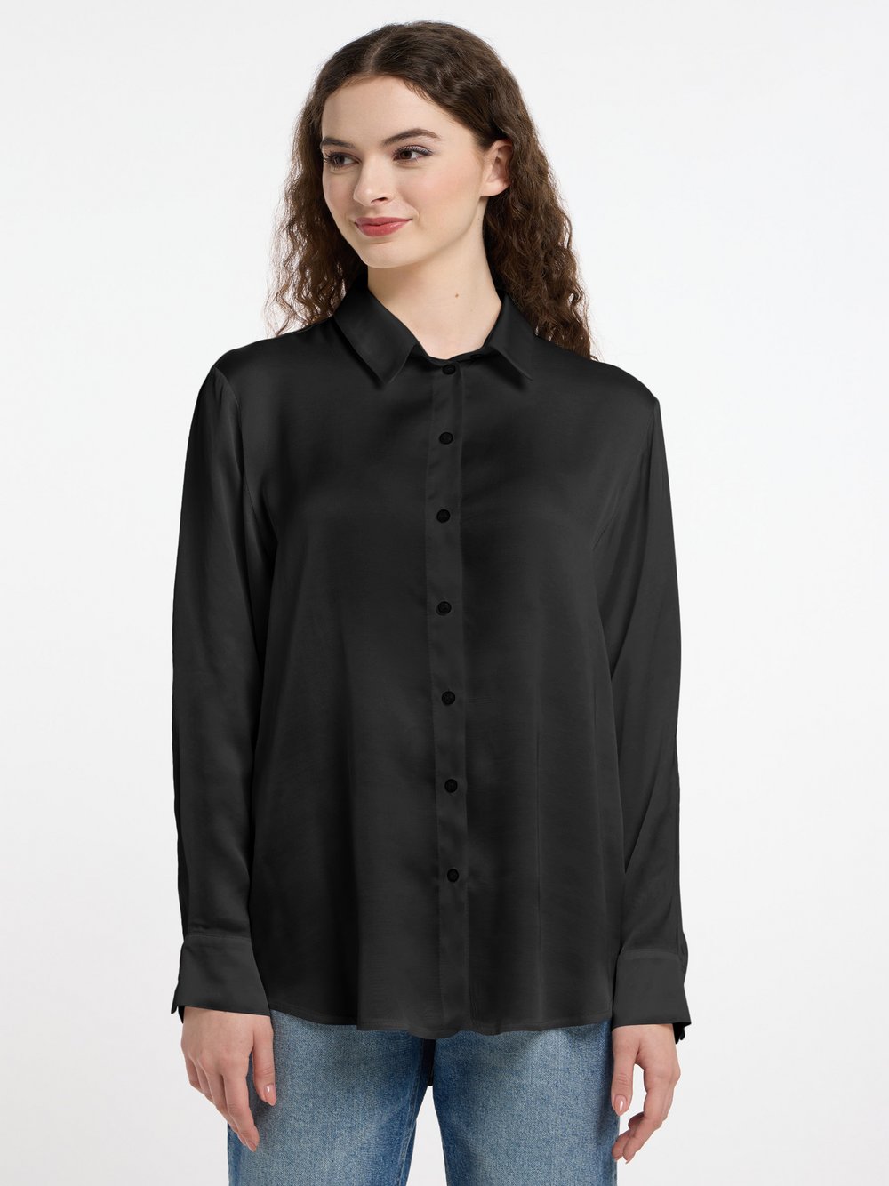 Frieda & Freddies Bluse Damen Viskose schwarz gemustert, 34