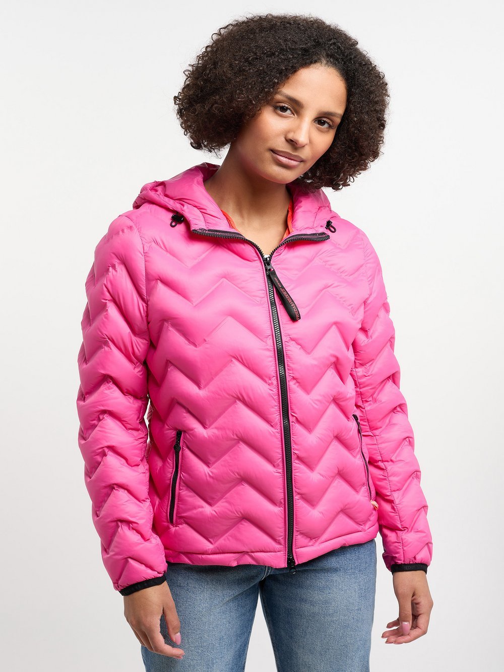 Frieda & Freddies Steppjacke Damen pink, 36