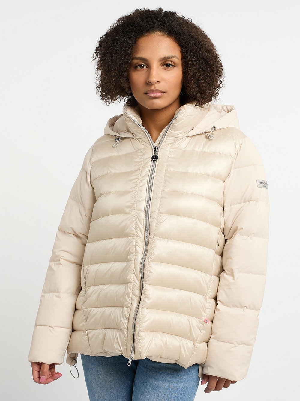 Frieda & Freddies Steppjacke Damen beige, 38