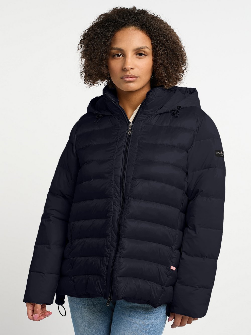 Frieda & Freddies Steppjacke Damen blau, 50