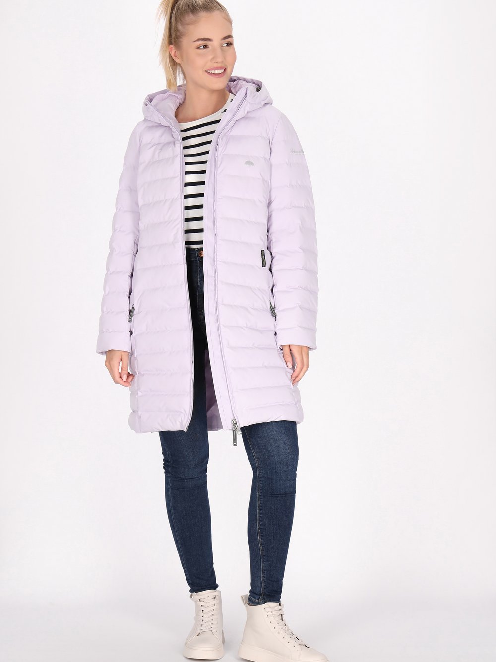 Schmuddelwedda Winterjacke Damen lila, XXL