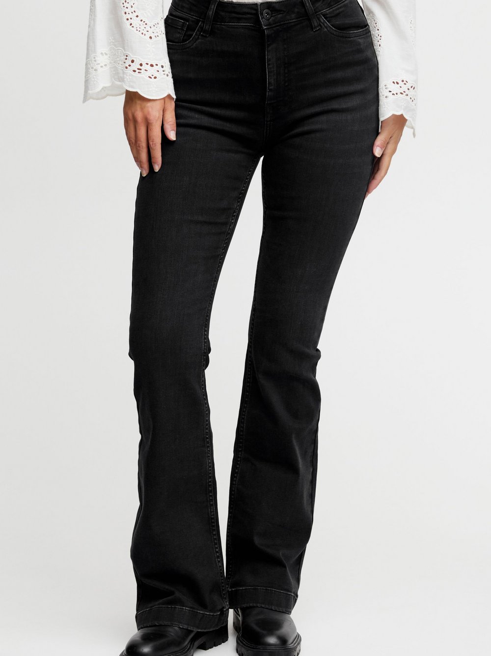 PULZ Jeans Jeans Damen schwarz, 27-32