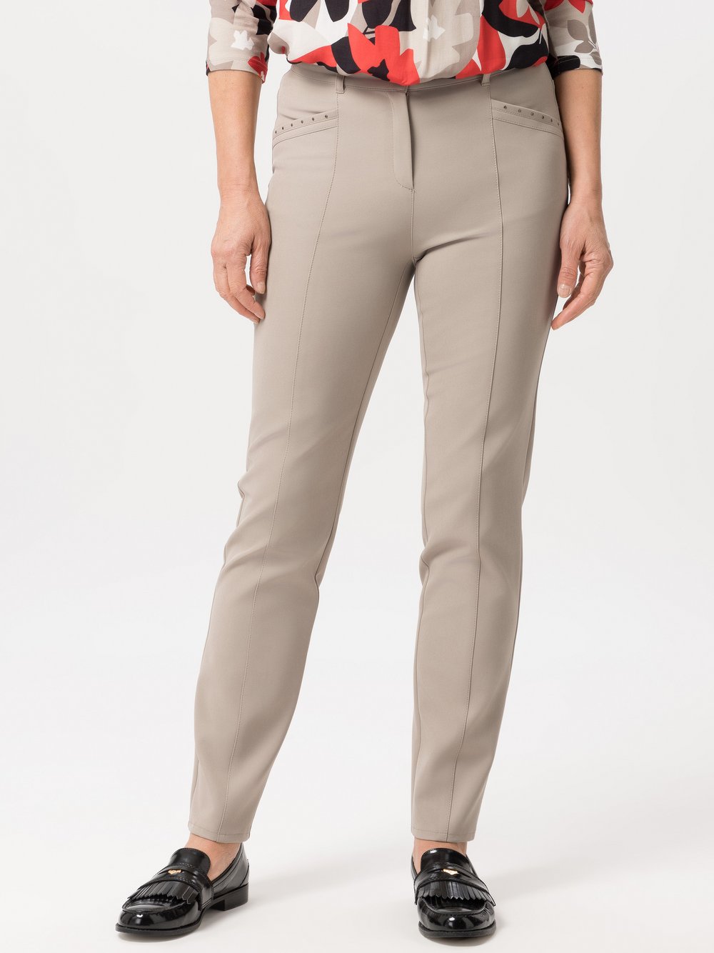 Frank Walder Hose ANNA Damen beige, 46