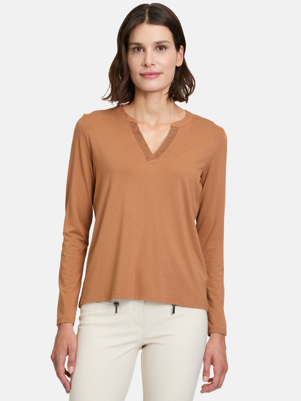 Betty Barclay Blusenshirt Damen Viskose braun, 38