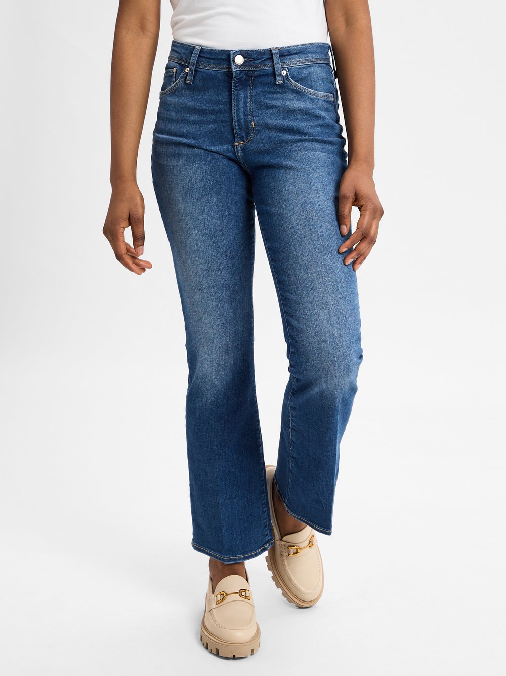 s.Oliver Jeans Damen Baumwolle blau, 46-30