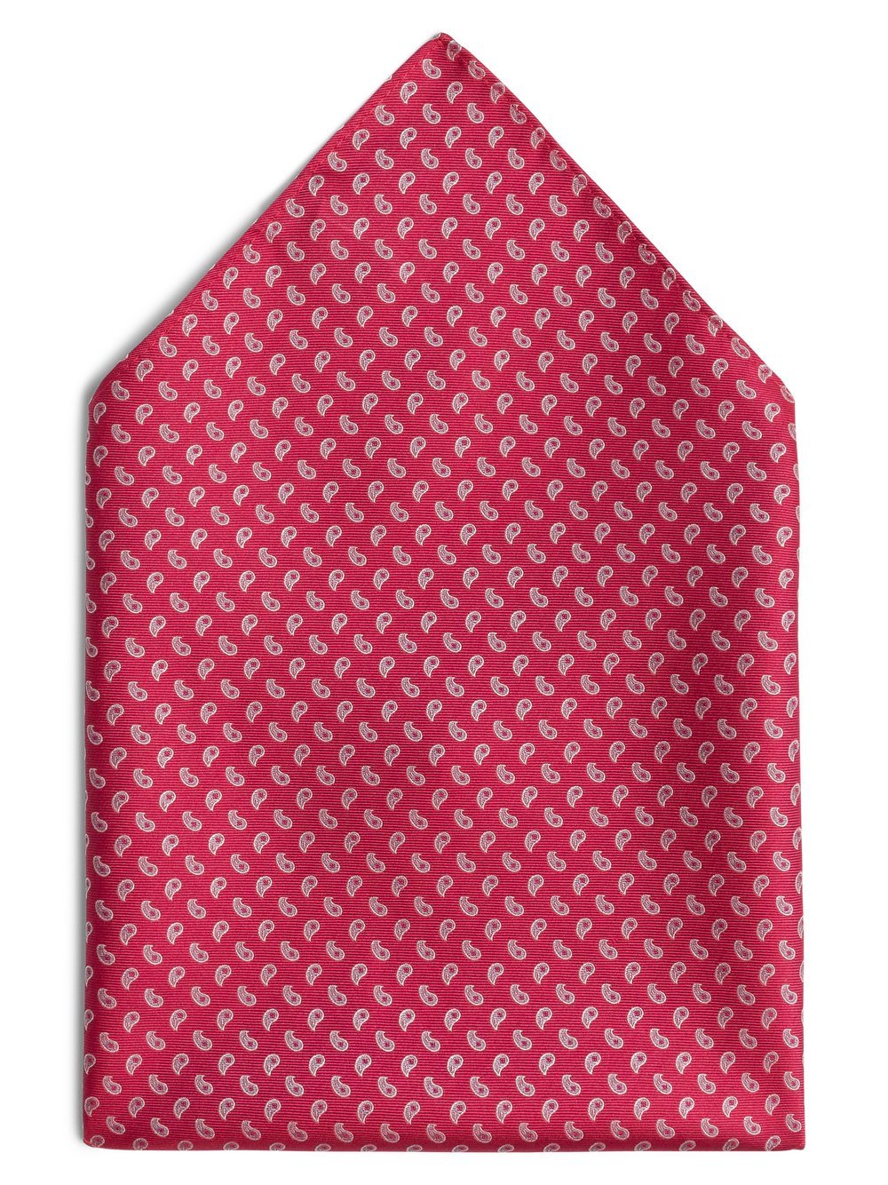 Finshley & Harding Einstecktuch Herren Seide pink gemustert, ONE SIZE