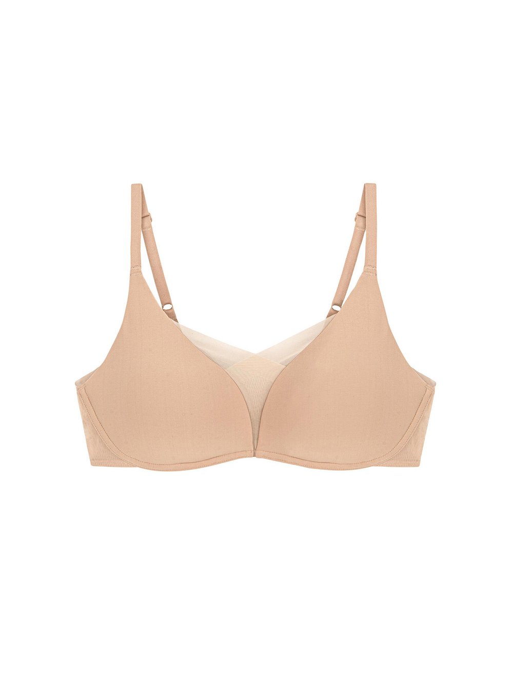 Triumph T-Shirt-BH Damen beige, 1