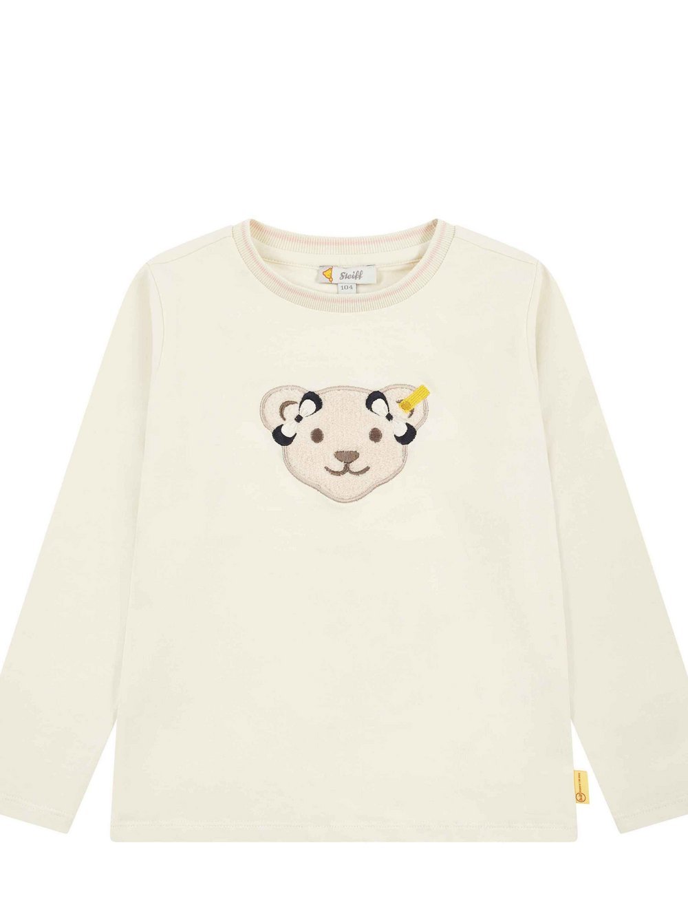 Steiff T-Shirt  Mädchen Baumwolle beige, 122