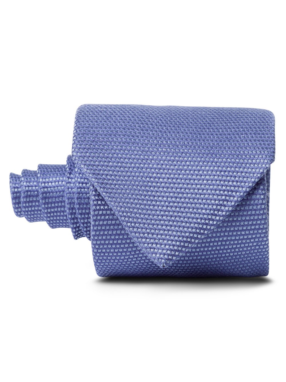 Andrew James Seidenkrawatte Herren blau gemustert, ONE SIZE