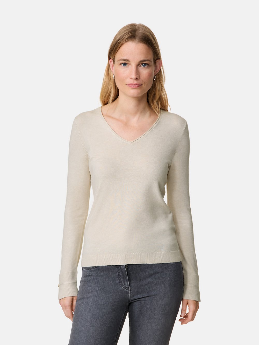 Gerry Weber Pullover Damen Viskose beige, 44