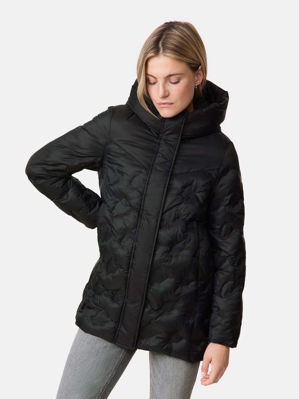 Taifun Übergangsjacke Damen Polyamid schwarz, 36