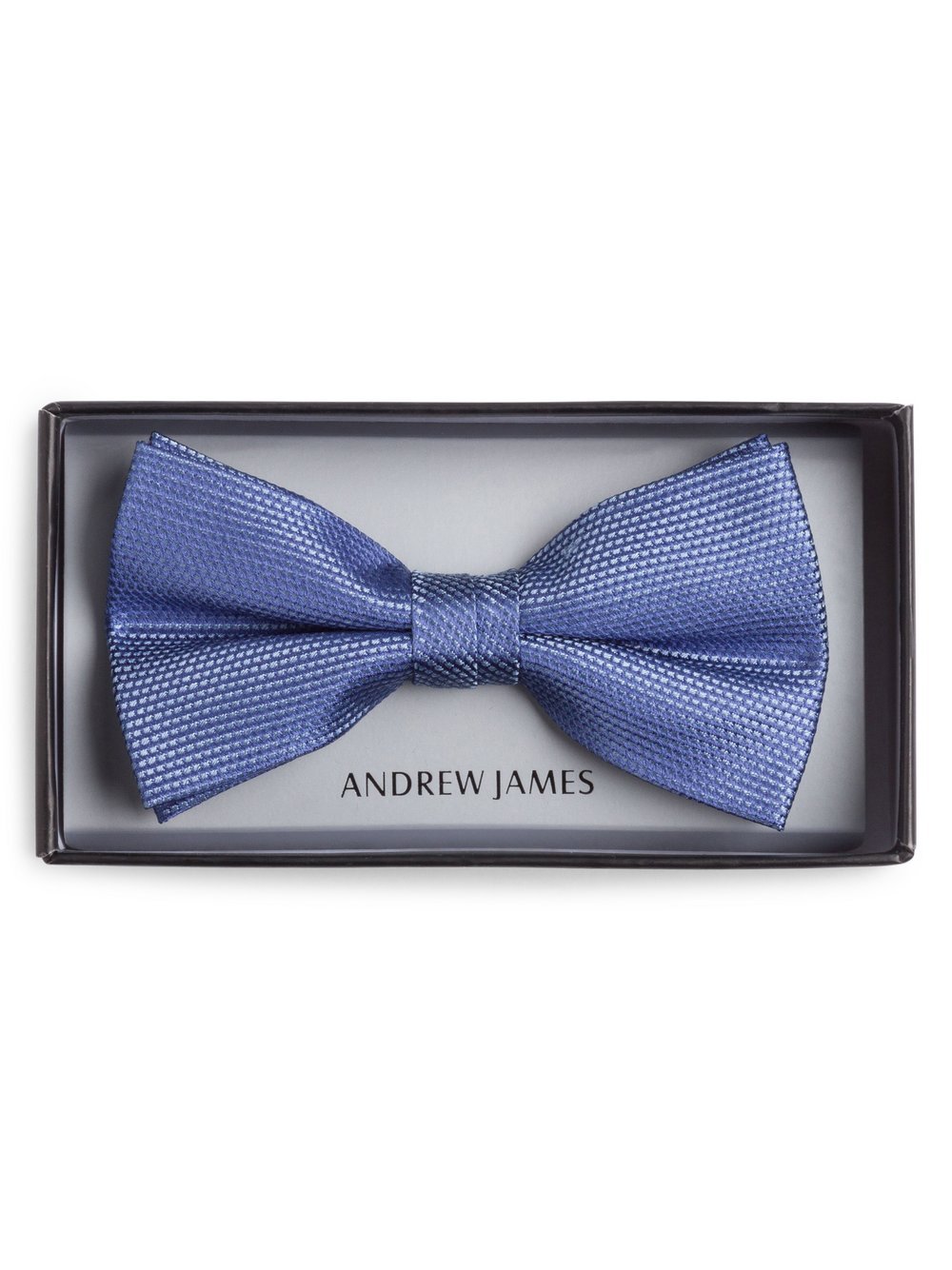 Andrew James Fliege aus Seide Herren blau, ONE SIZE