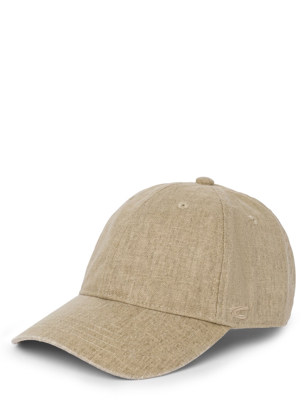 Camel Active Baseballcap mit Leinenanteil Herren Baumwolle beige, ONE SIZE