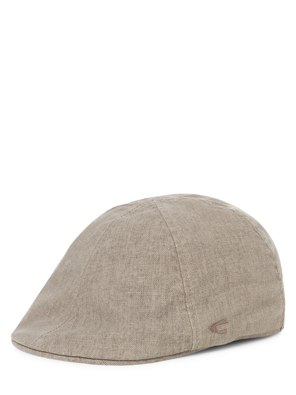 Camel Active Schiebermütze mit Leinen-Anteil Herren Baumwolle grau, XL