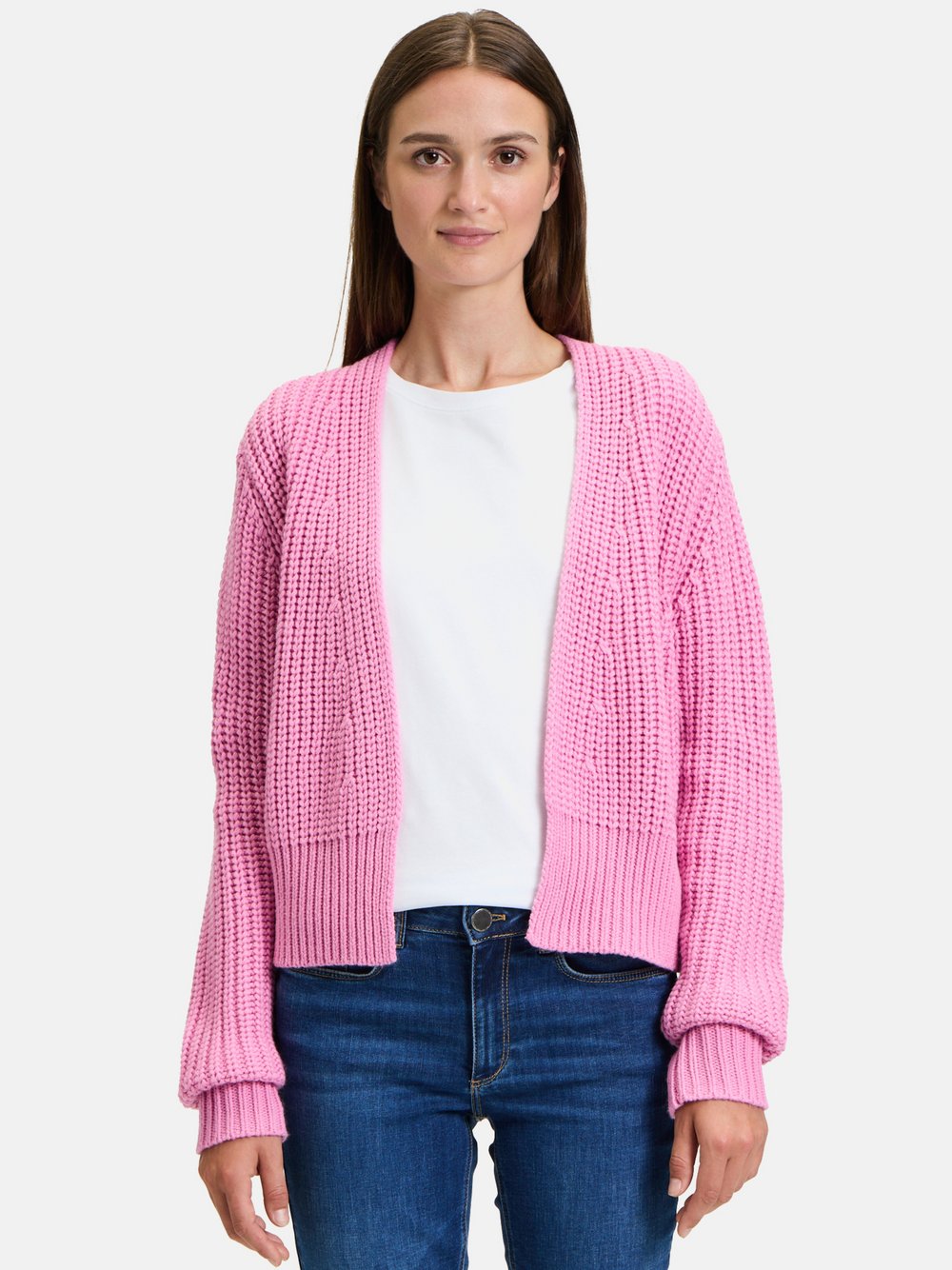 Betty & Co Grobstrickjacke Damen rosa, 40