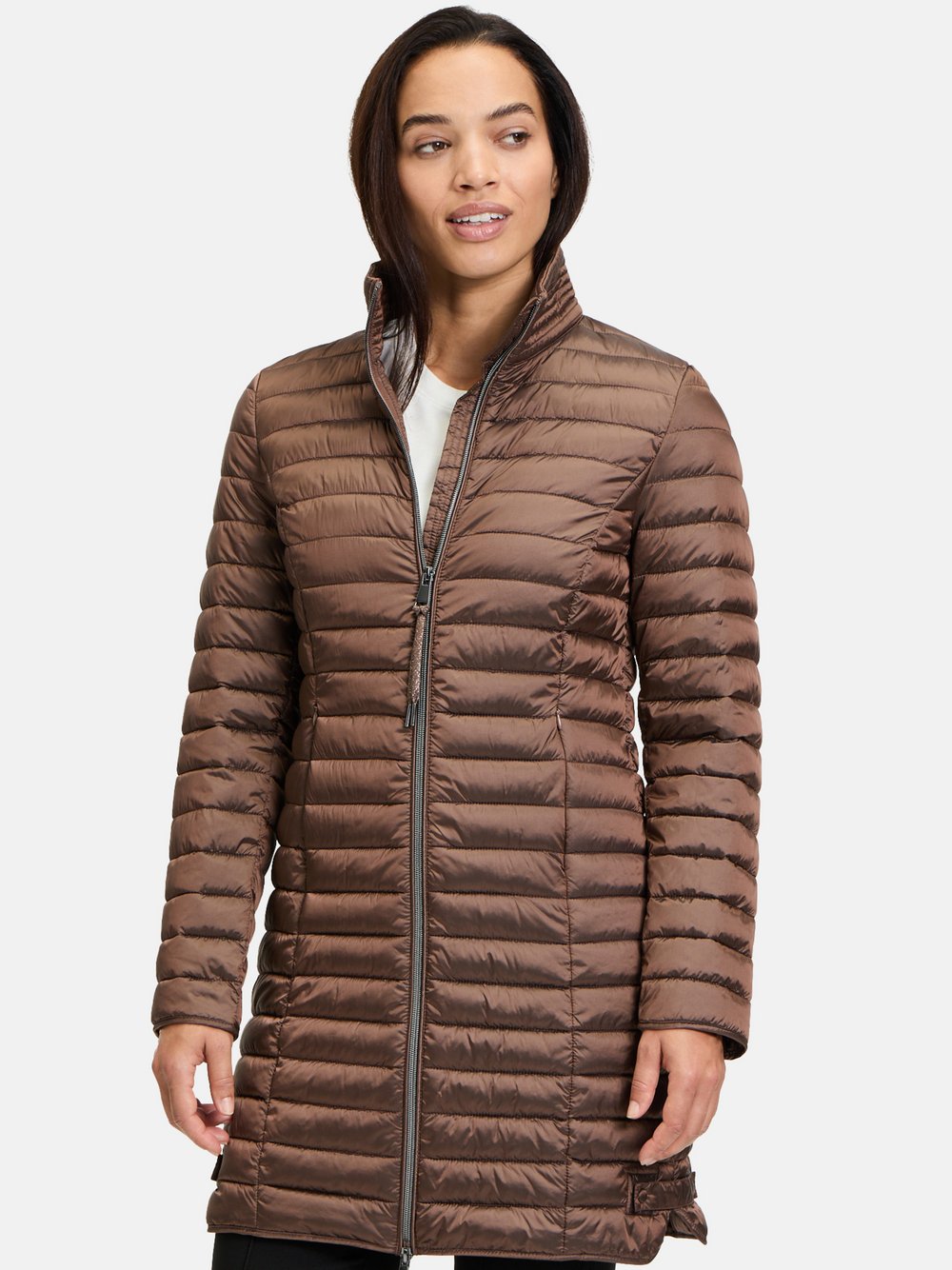 Cartoon Steppjacke Damen Polyamid braun, 36