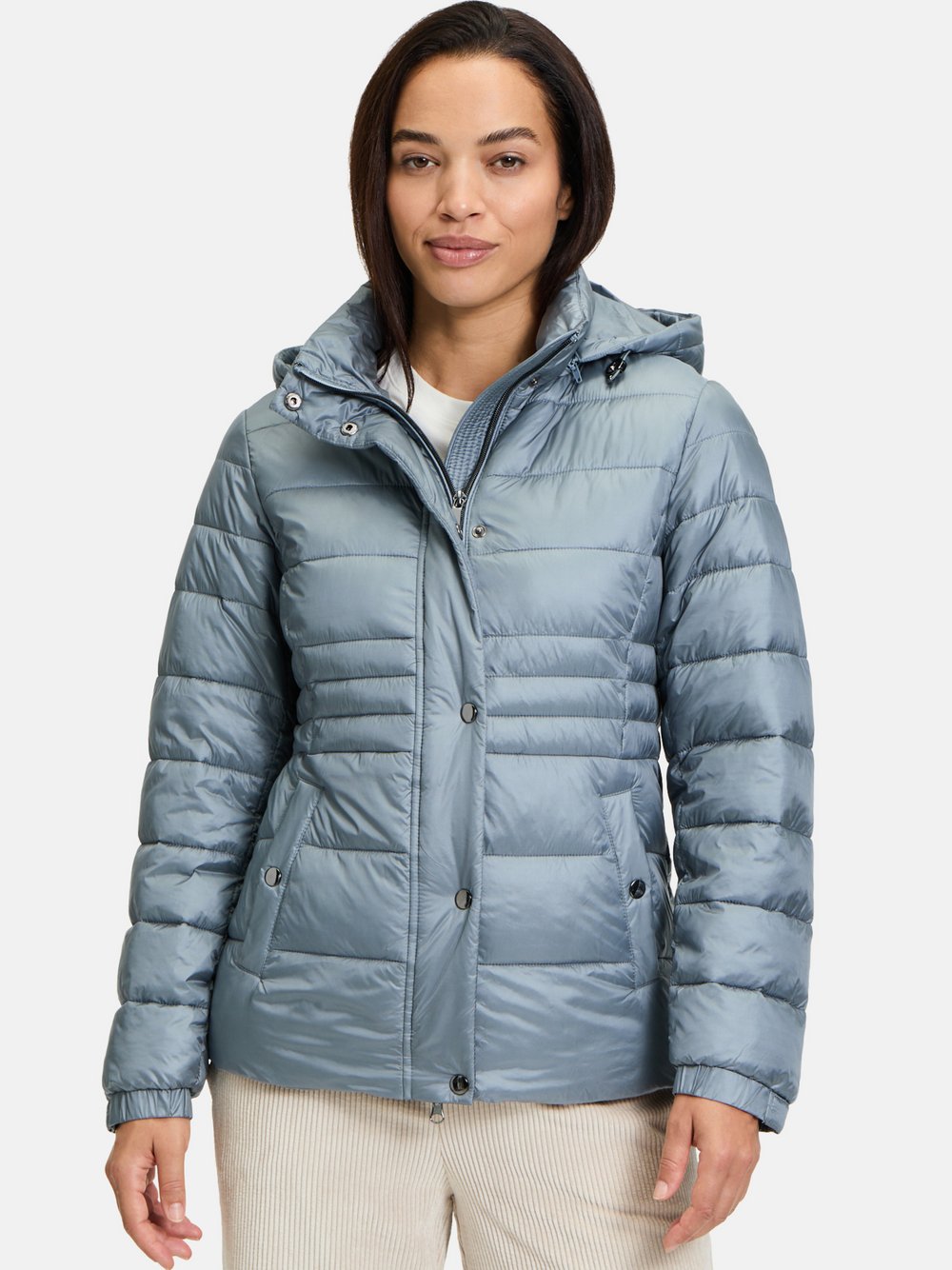 Cartoon Steppjacke Damen Polyamid blau, 42