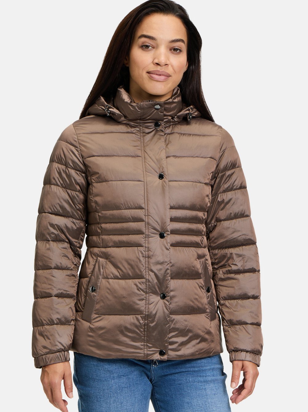 Cartoon Steppjacke Damen Polyamid braun, 38