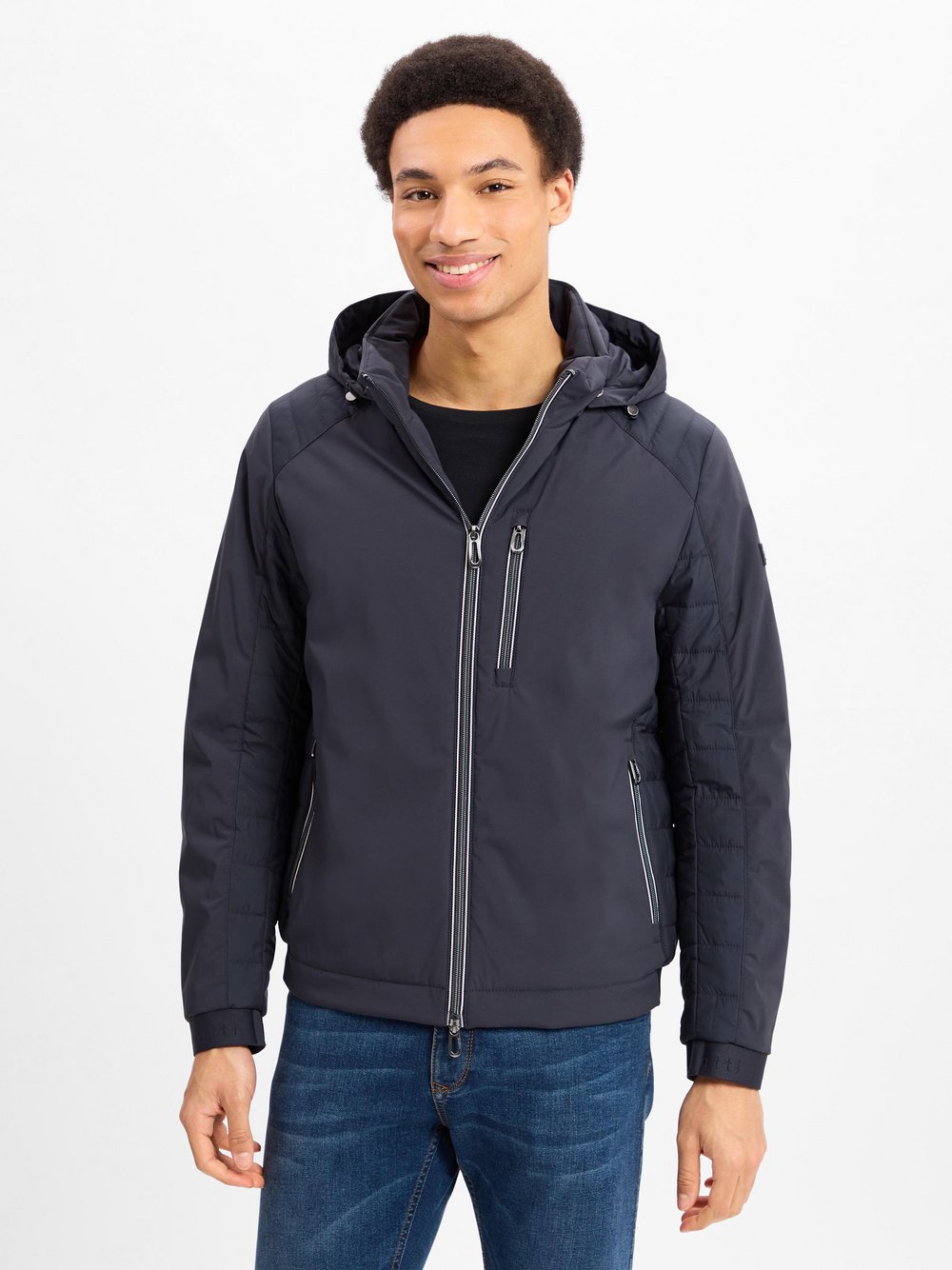 Bugatti Jacke Herren blau, 52