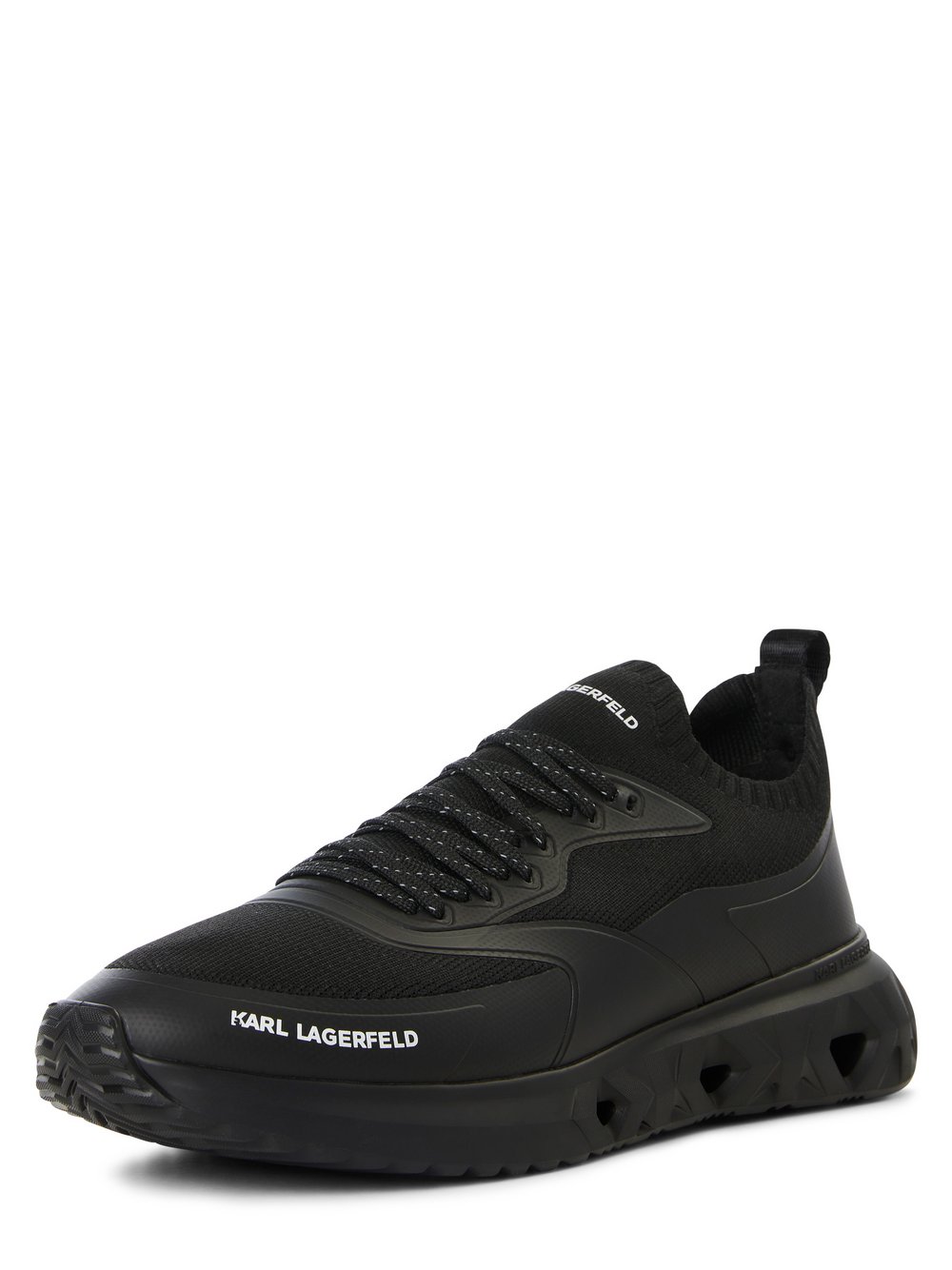 KARL LAGERFELD Sneaker Herren Textil schwarz, 45