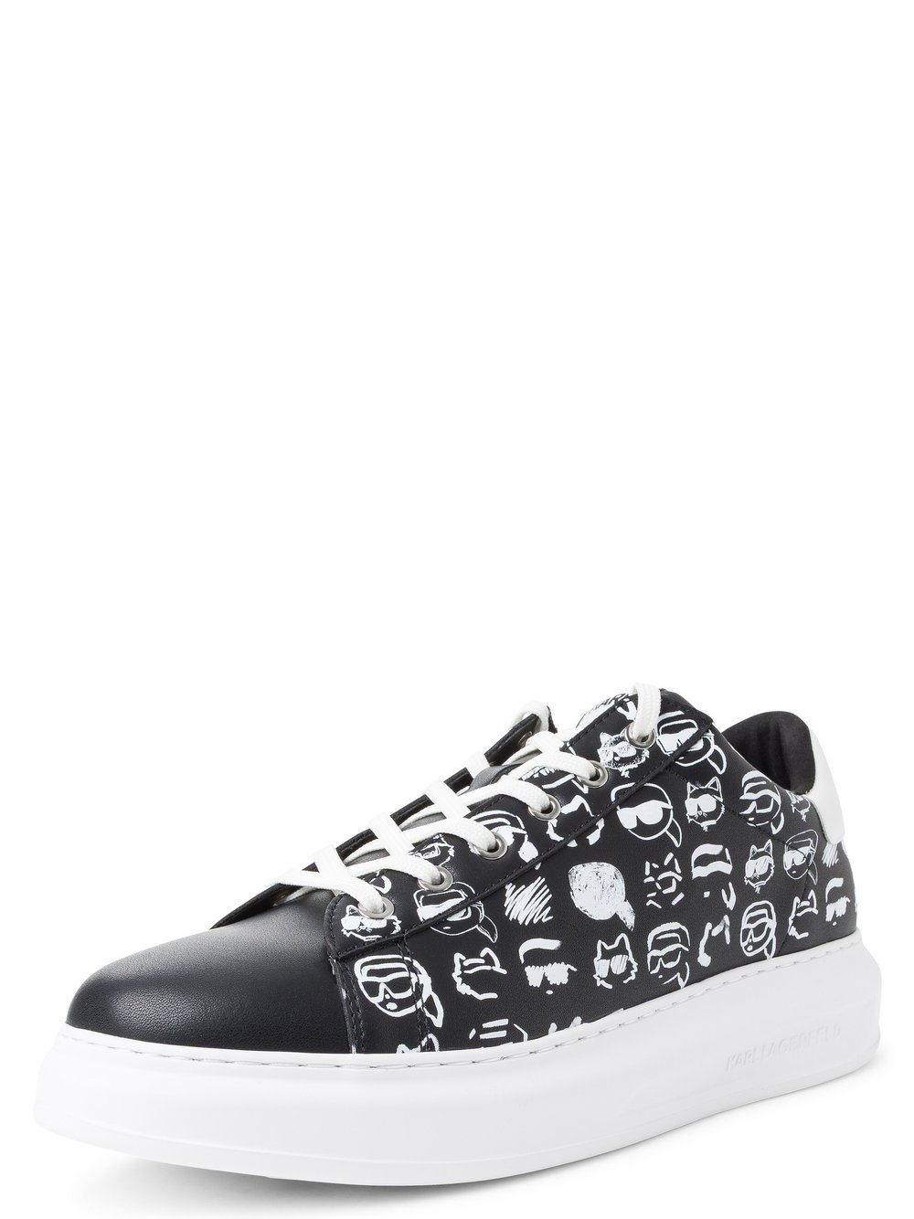 KARL LAGERFELD Sneaker Herren Leder mehrfarbig, 43