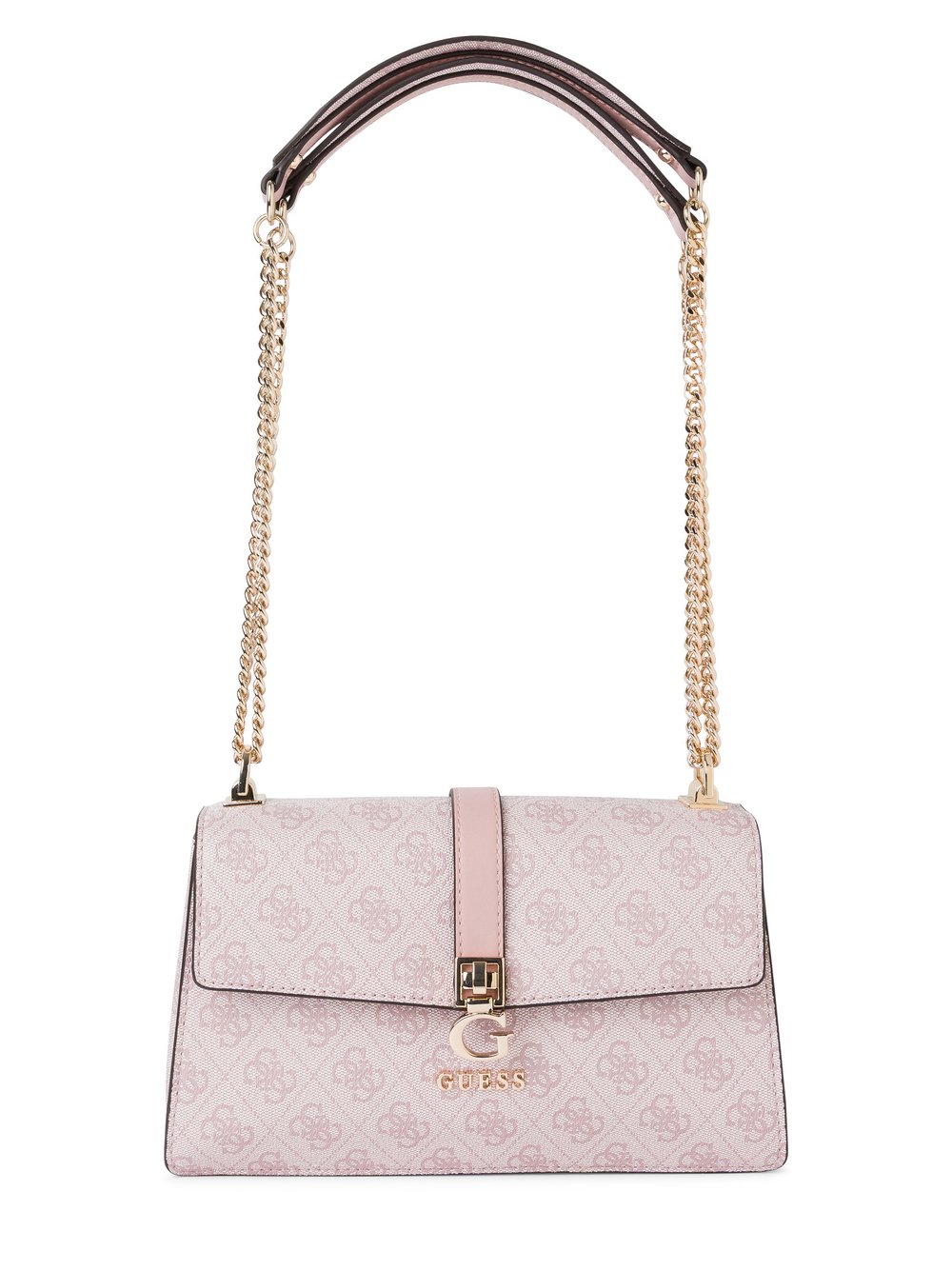GUESS Handtasche Damen rosa gemustert, ONE SIZE