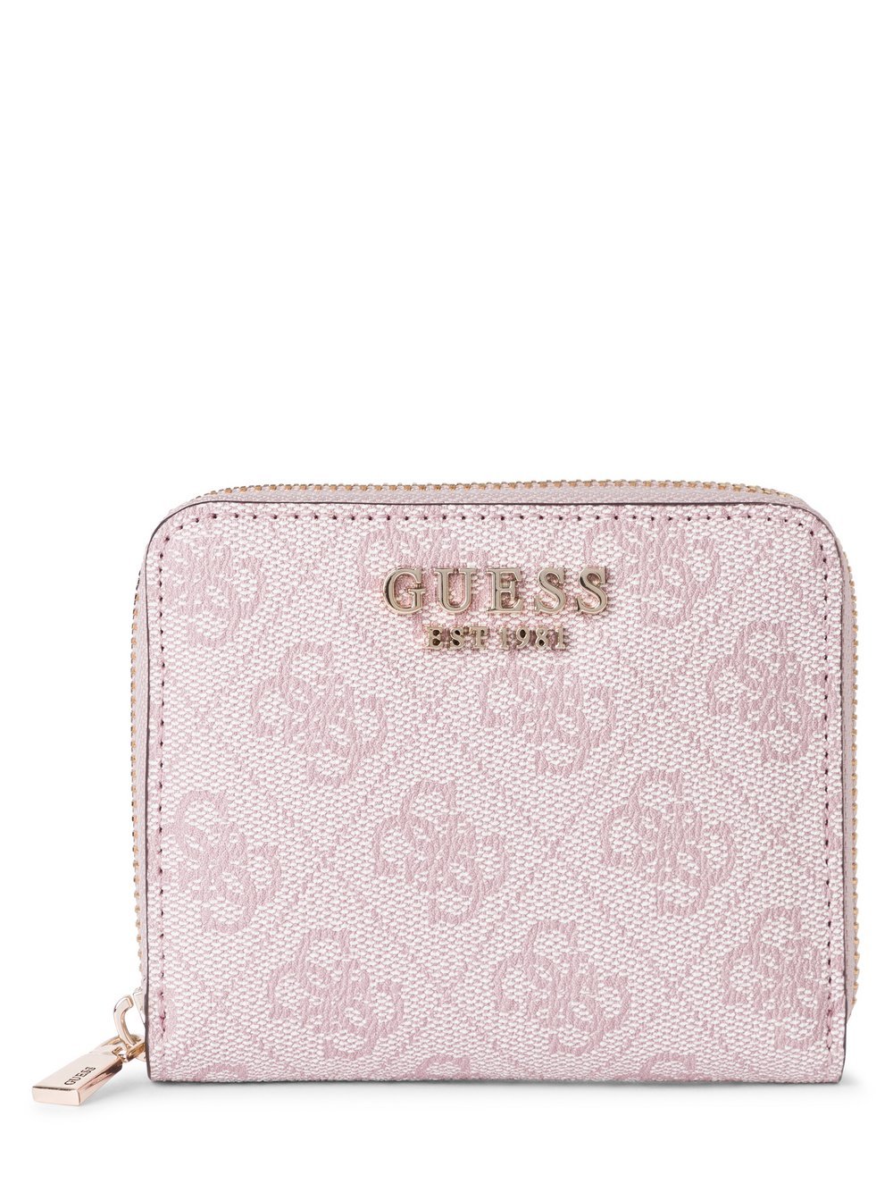 GUESS Geldbörse  -Zamira Damen Kunstleder rosa gemustert, ONE SIZE