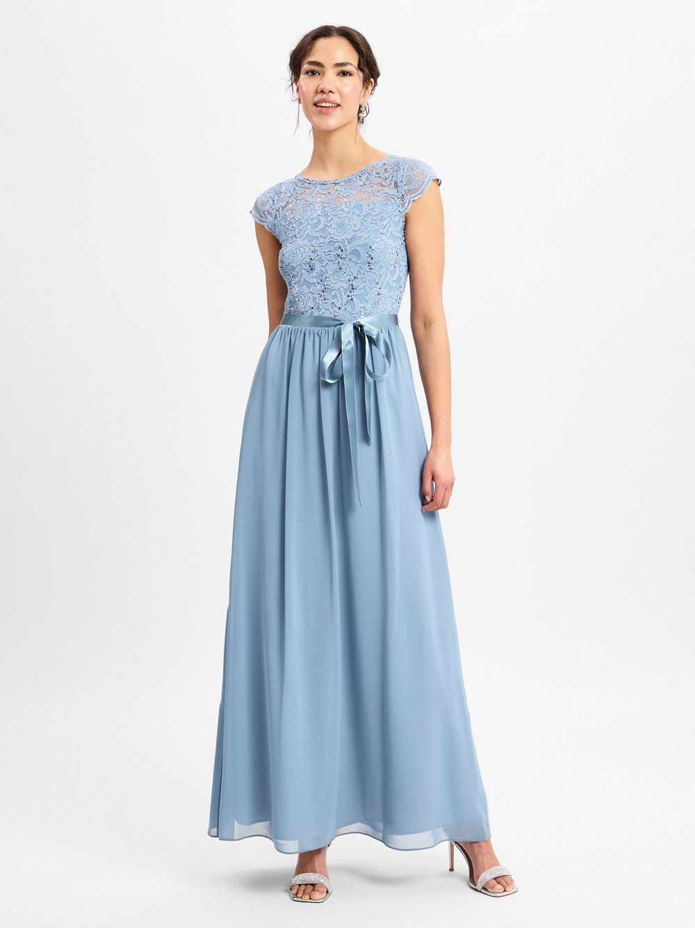 Swing Abendkleid Damen blau, 44