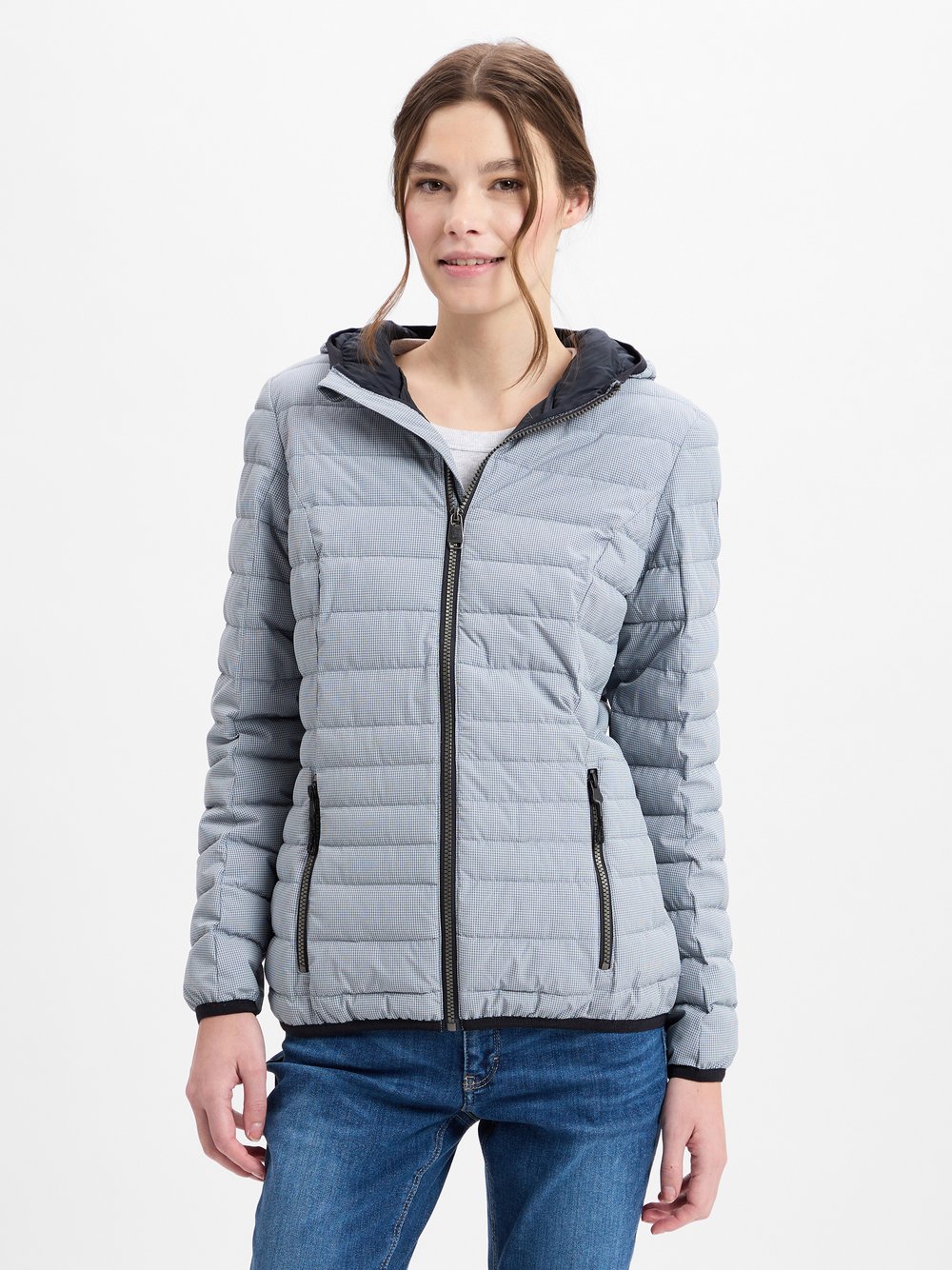 Marie Lund Steppjacke Damen mehrfarbig gemustert, 42