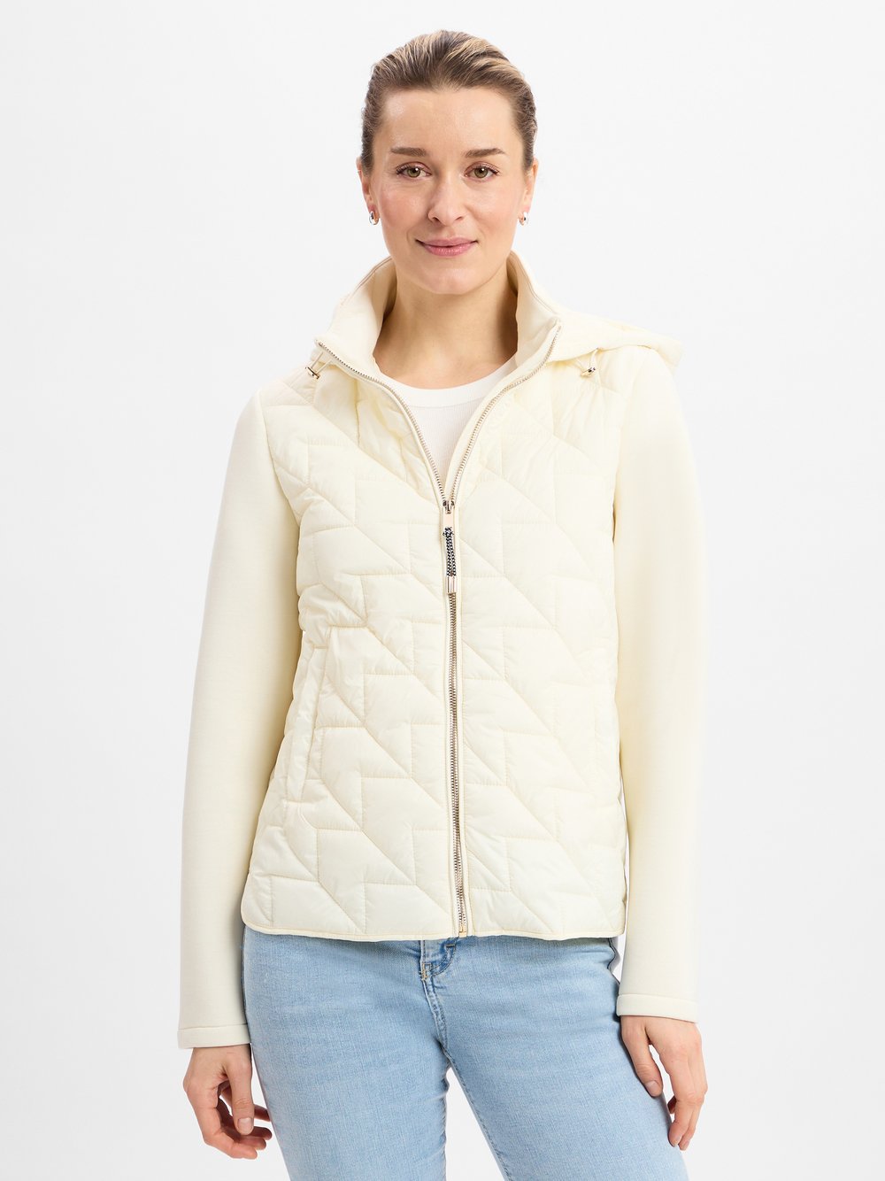 Marie Lund Übergangsjacke Damen Polyamid beige, 42