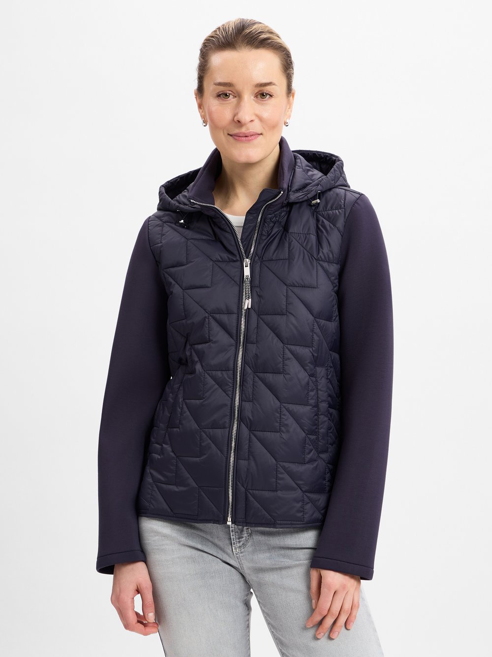 Marie Lund Übergangsjacke Damen Polyamid blau, 42