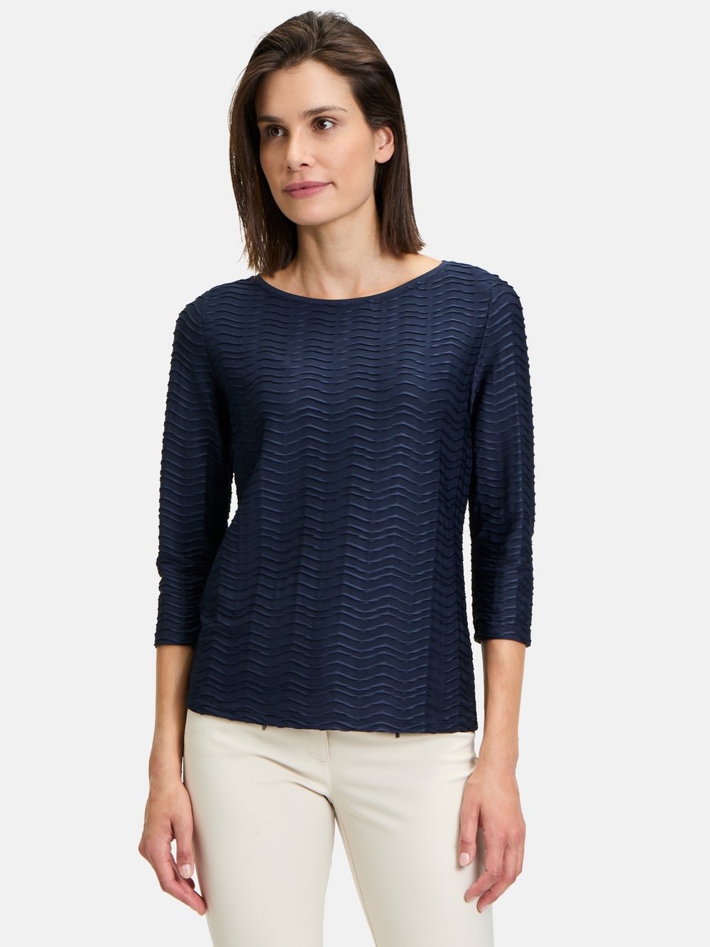 Betty Barclay Strukturshirt Damen blau, 46