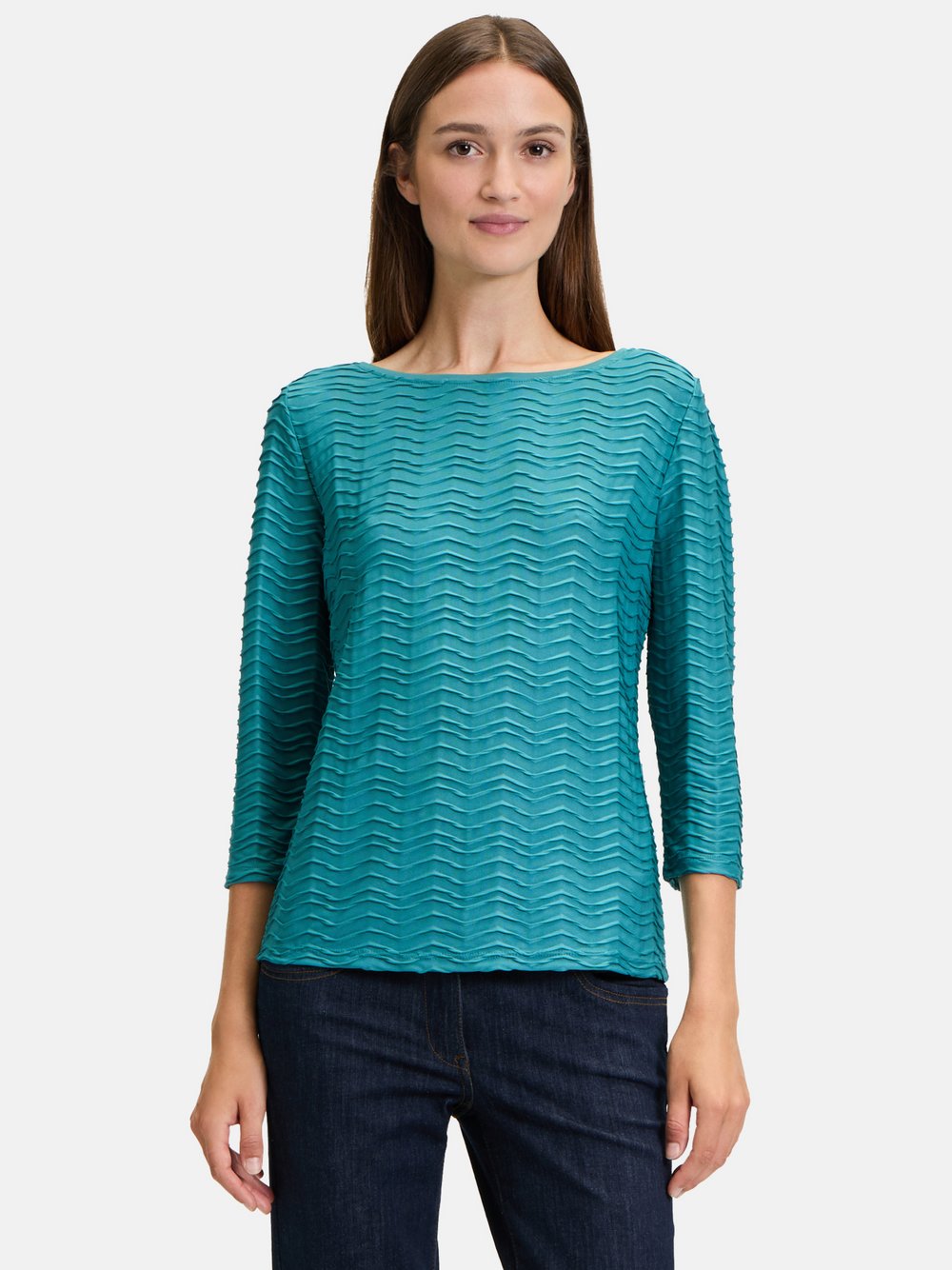 Betty Barclay Strukturshirt Damen blau, 38