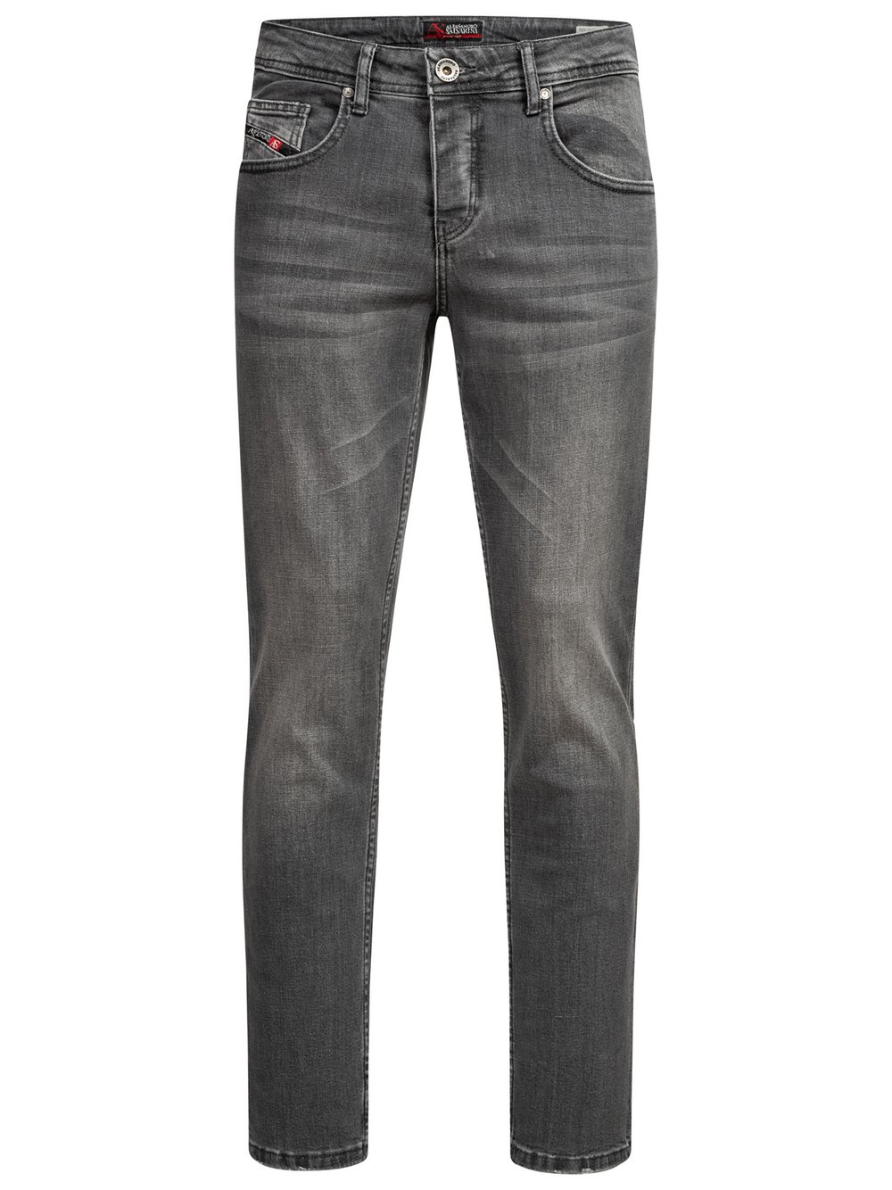 Alessandro Salvarini Jeans  Herren Baumwolle grau, 40-30