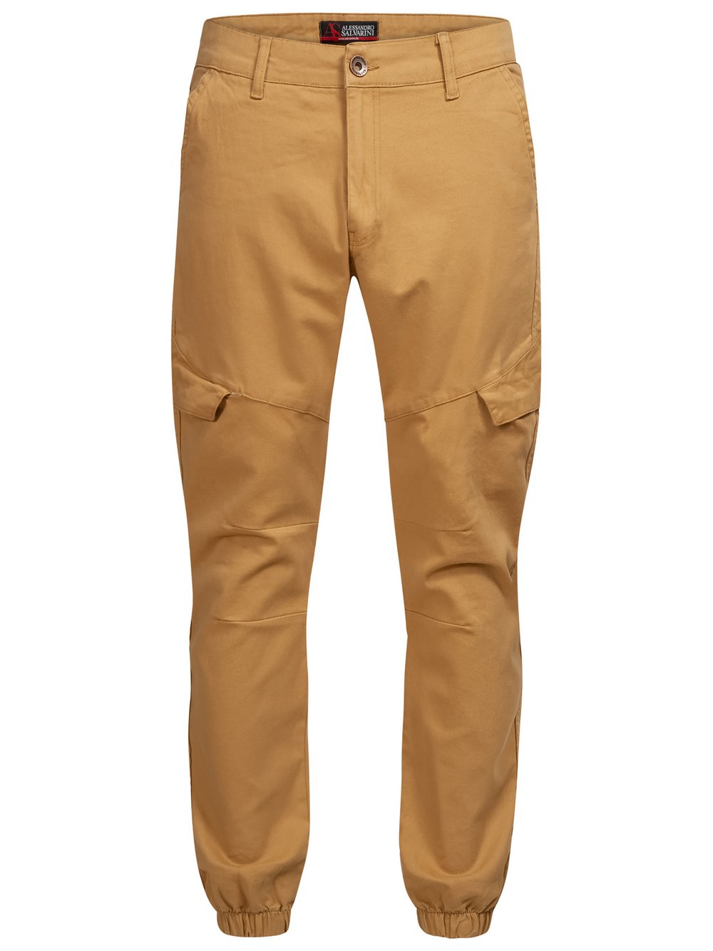 Thumbnail - Alessandro Salvarini Cargohose  Herren Baumwolle beige, 30-30