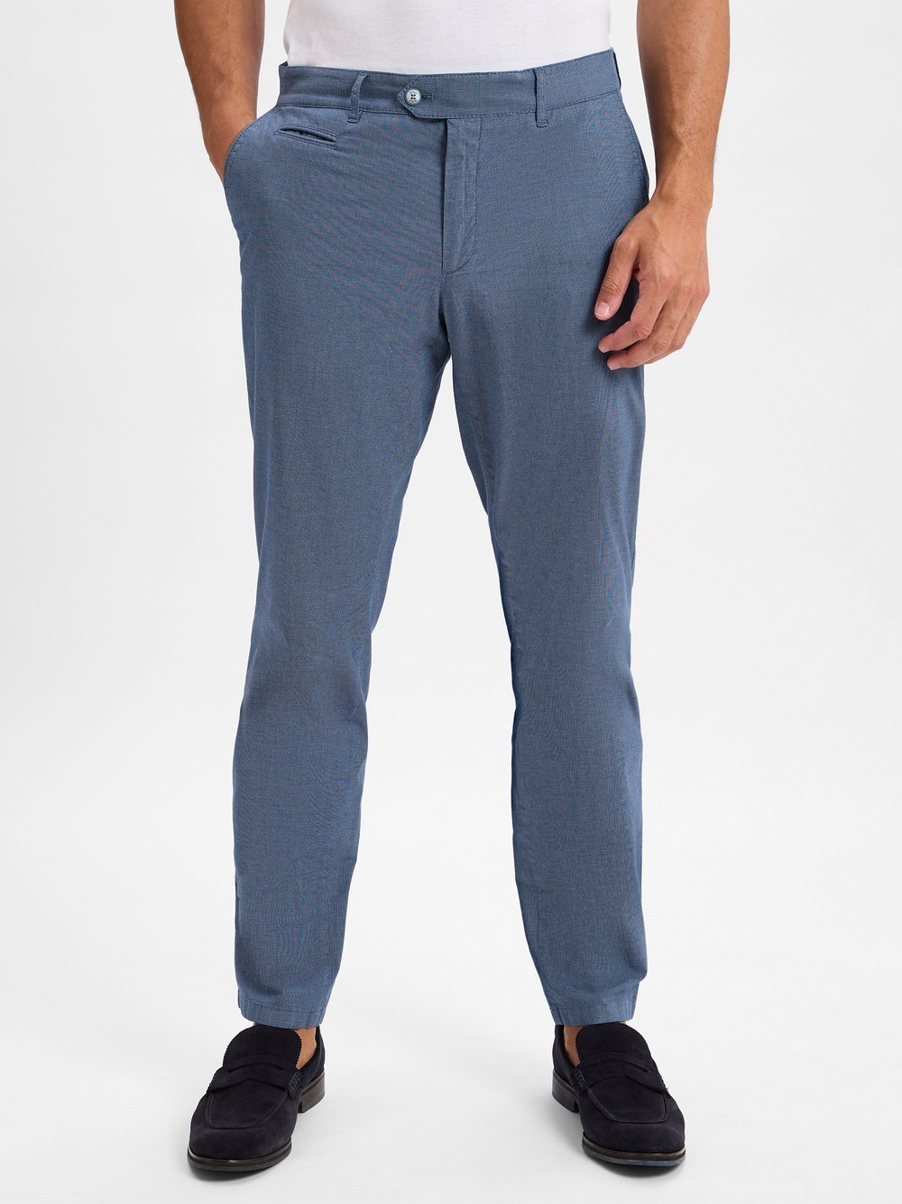 BRAX Hose Herren Baumwolle blau, 50